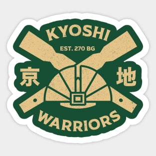 Kyoshi Warriors Sticker
